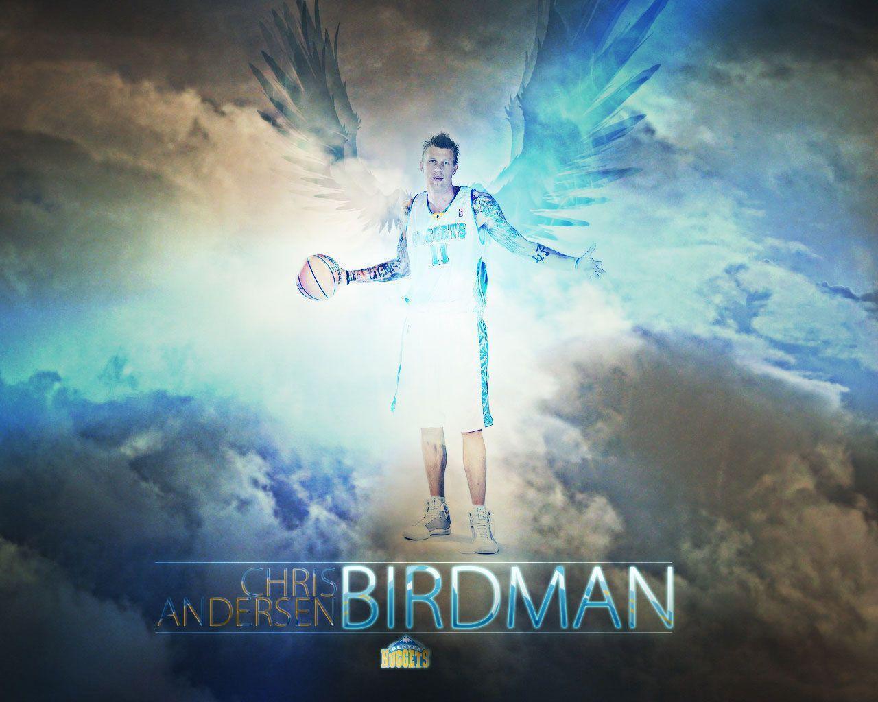 Chris Andersen 'Birdman' Wallpaper. Basketball Wallpaper at