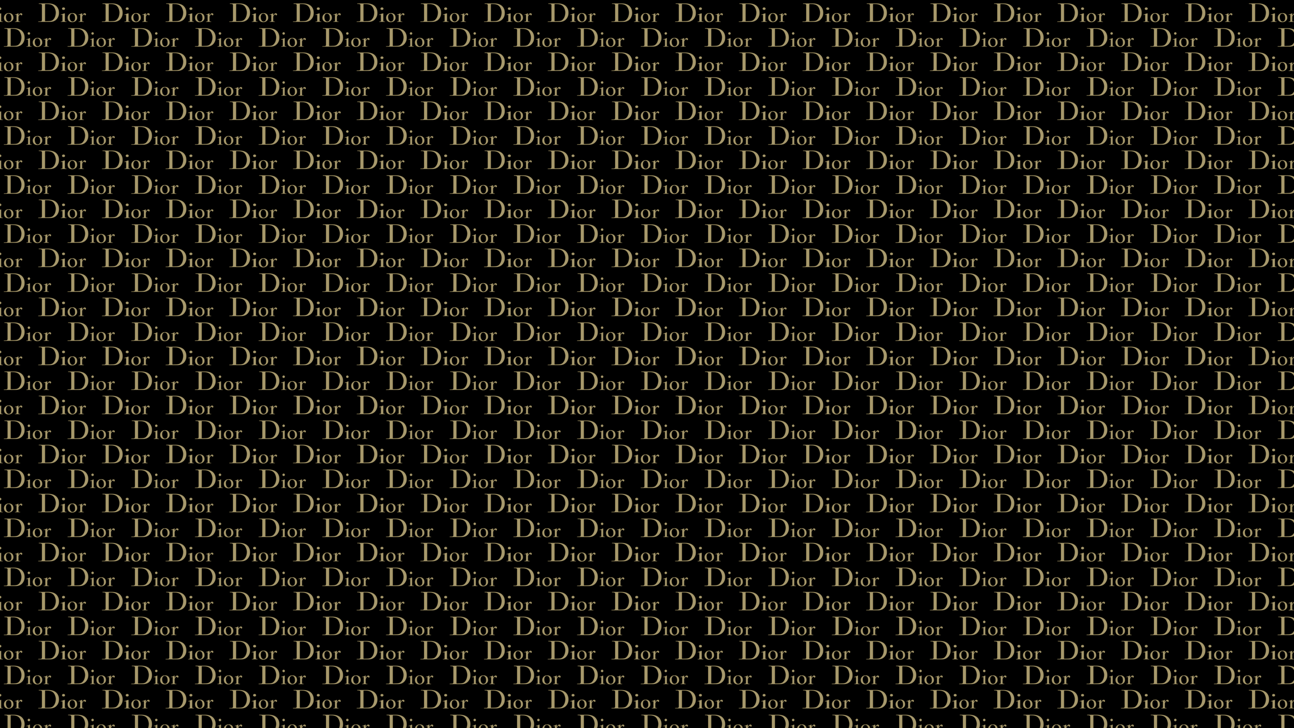 Dior Gold Desktop Wallpaper