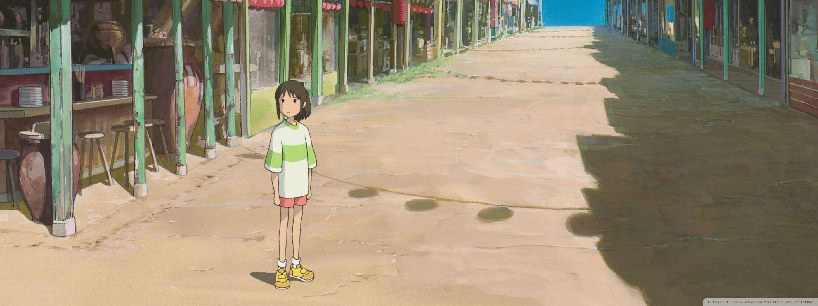 Chihiro On The Street HD desktop wallpaper, High Definition