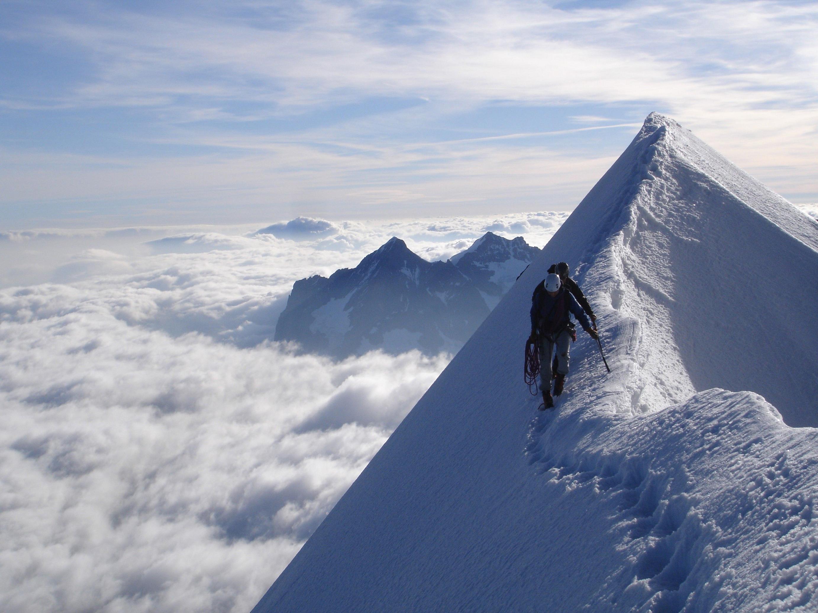 Mountaineering HD Wallpaper