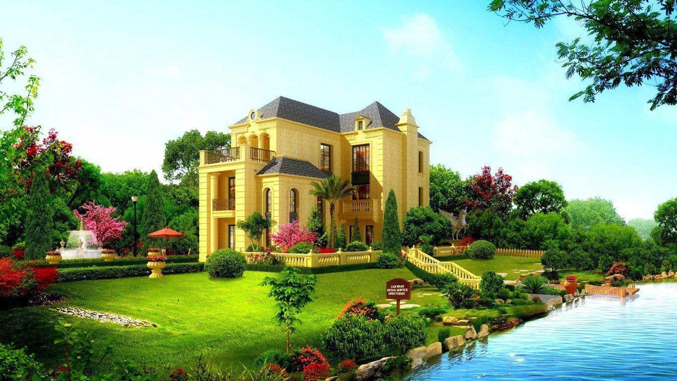 Mansion HD Wallpaper and Background Image