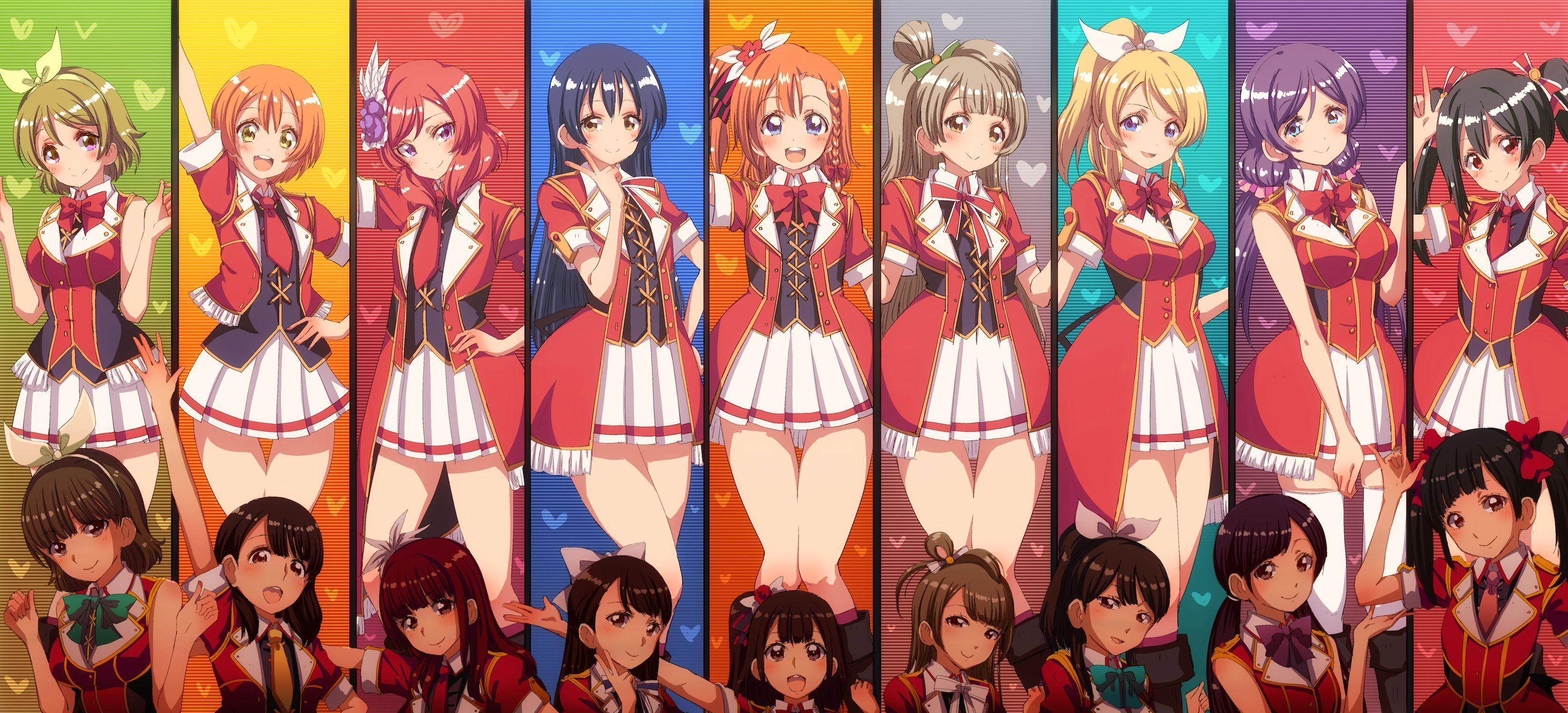 Love Live! Group Full HD Wallpaper and Background Imagex1500