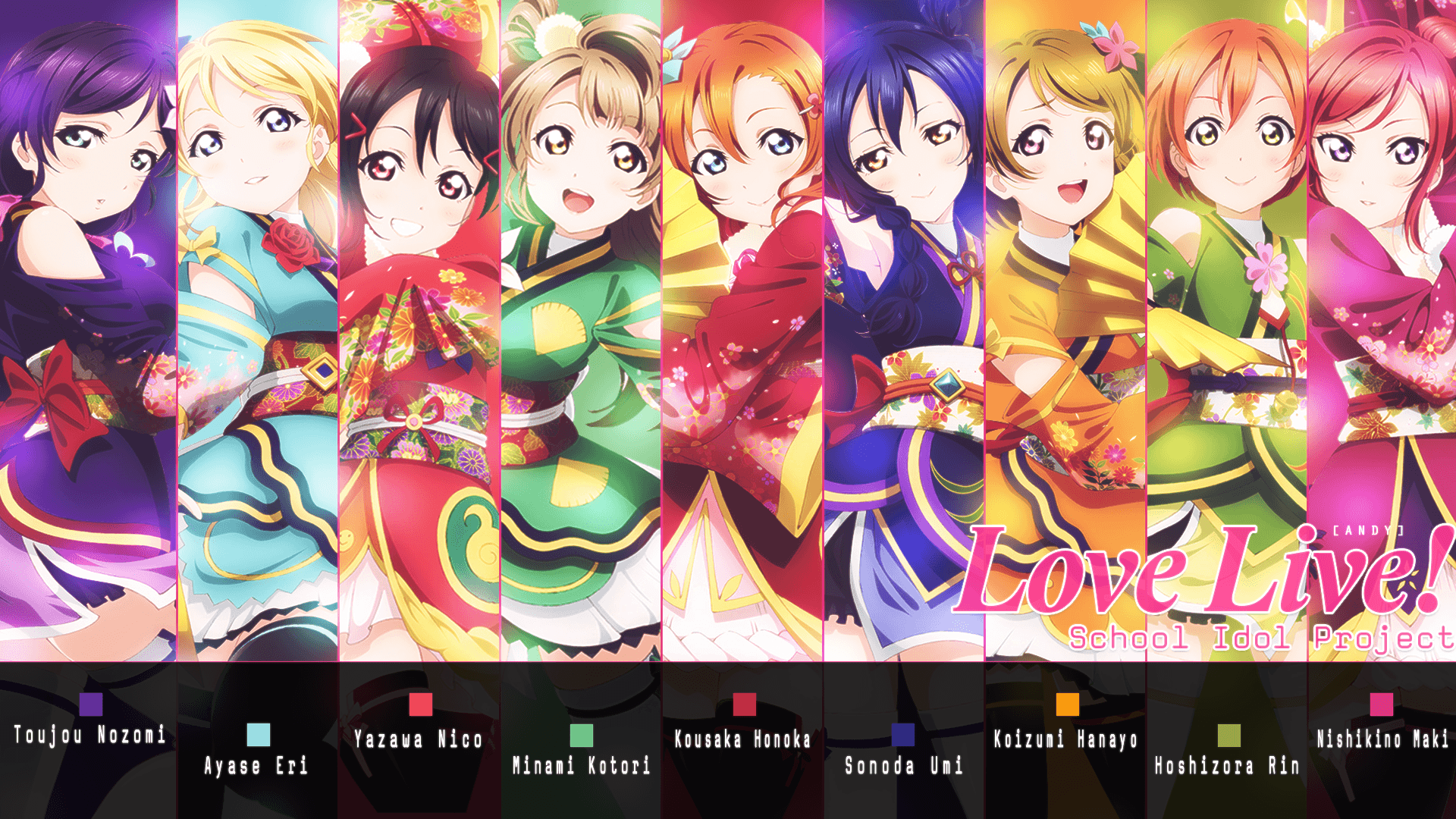 Love Live! Full HD Wallpaper and Background Imagex1080