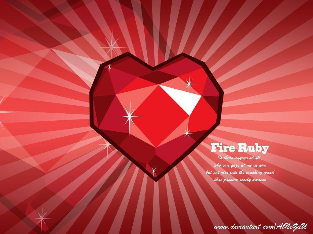 Fire Ruby Wallpaper
