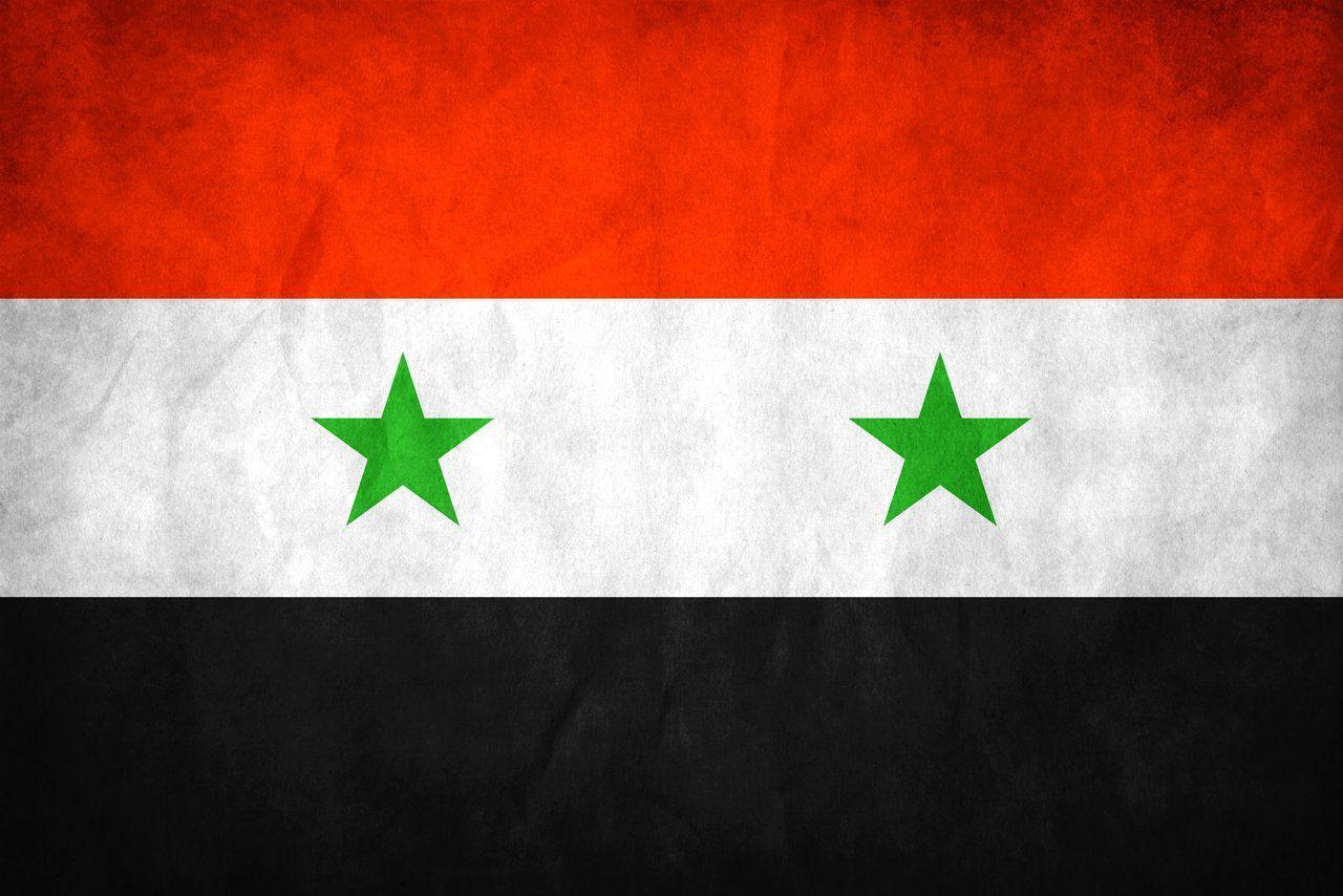 image about Syrian Arab Army. Flag of syria