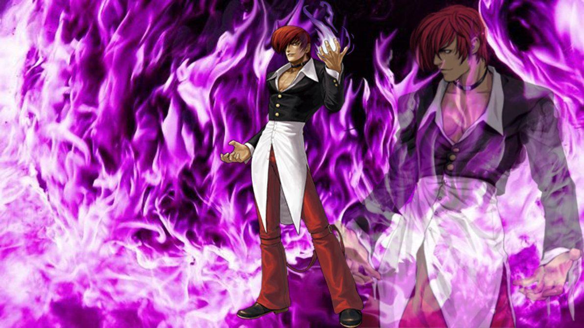 Download Iori Yagami, King of Fighters Wallpaper