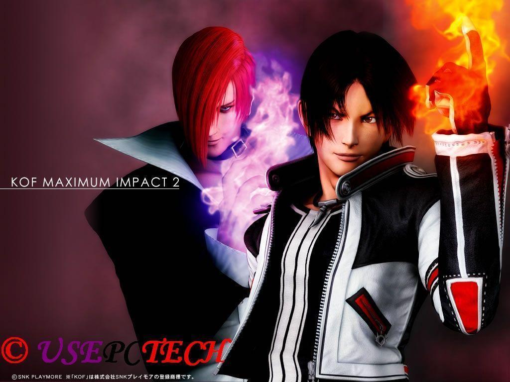 Download Iori Yagami from SNK's The King of Fighters Wallpaper