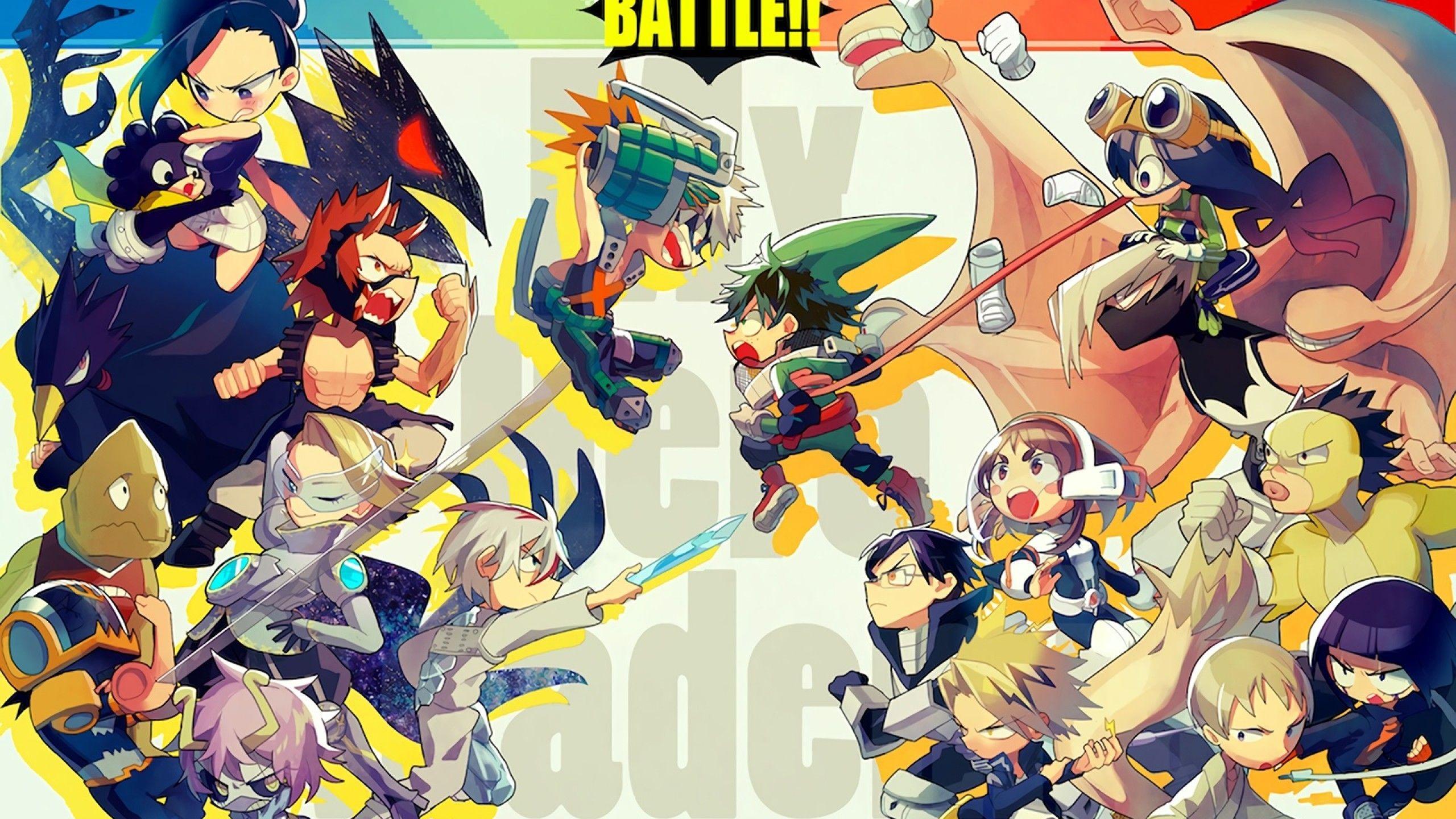 Battle Boku no Hero Academia Anime Wallpaper HD Wallpaper HD