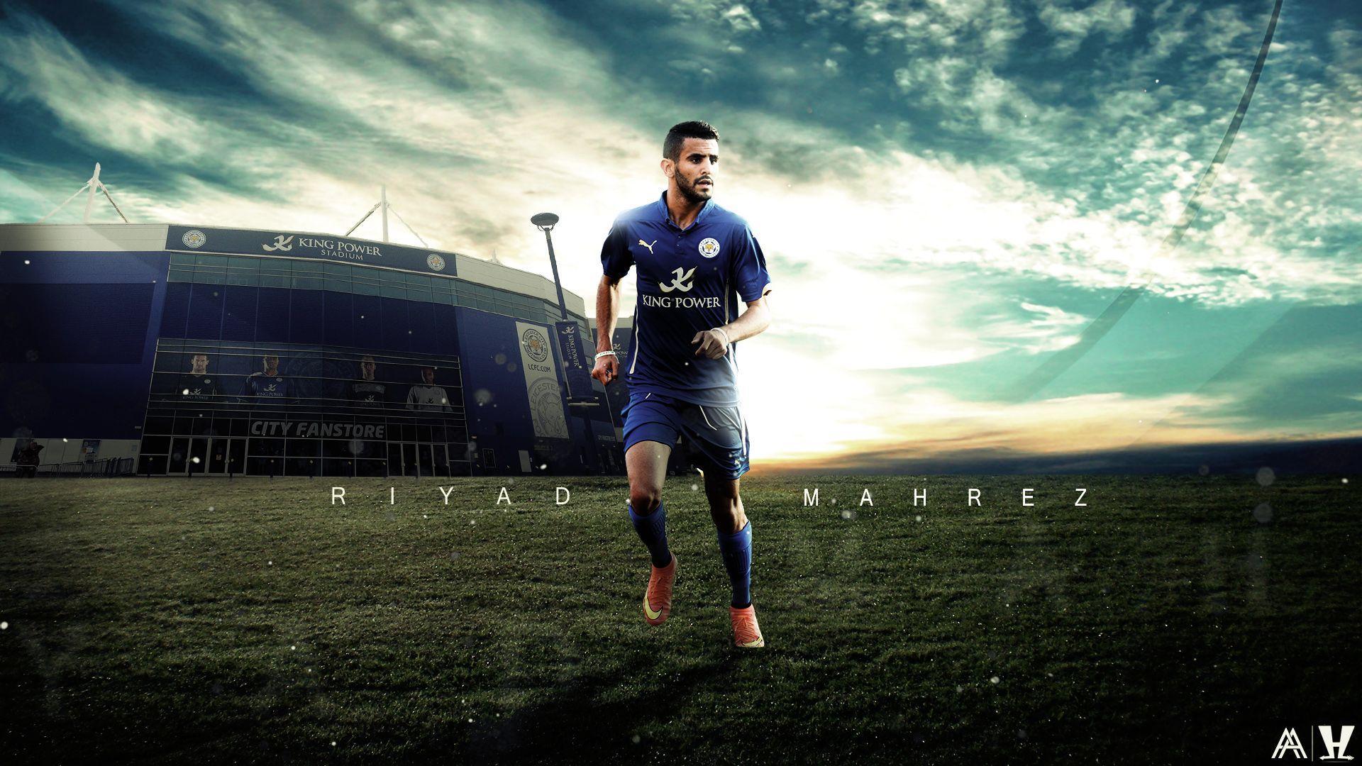 More Like Riyad Mahrez HD Wallpaper By Ali Khateeb Gfx