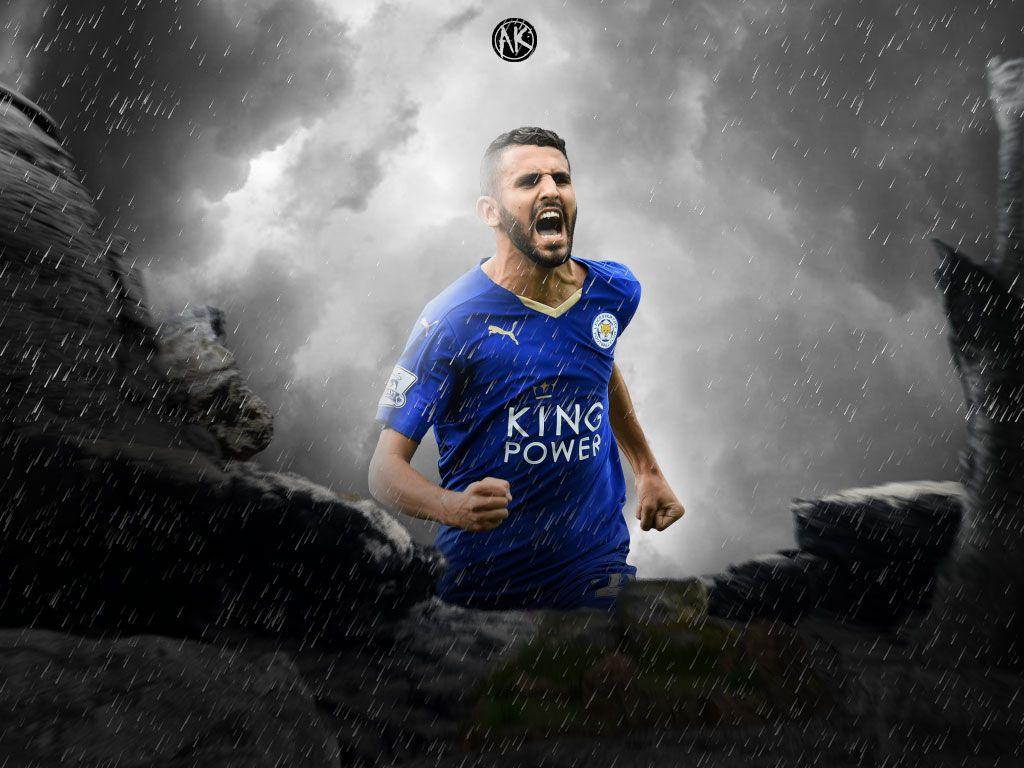 Riyad Mahrez Wallpaper 2016 (Leister city)