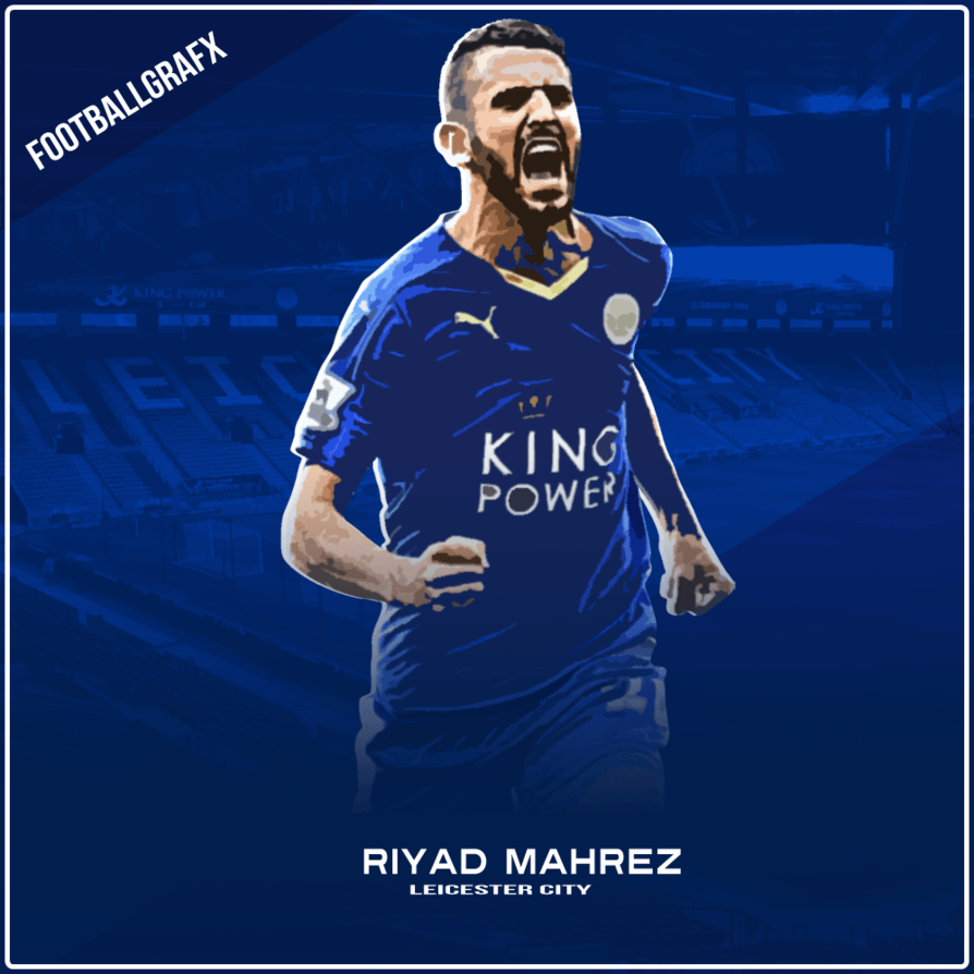 Riyad Mahrez Leicester City