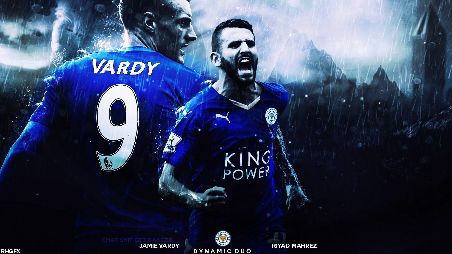 Jamie Vardy & Riyad Mahrez Elegant Duo