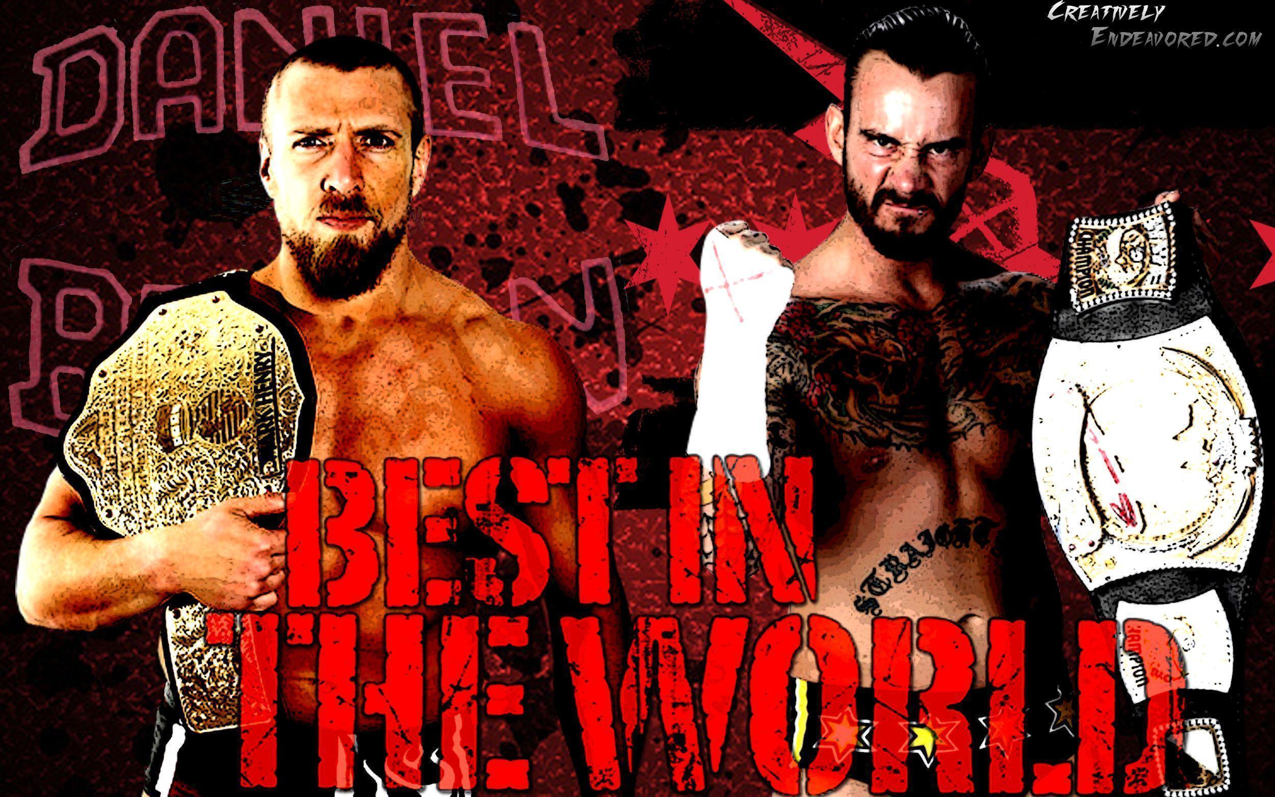 Graphic Break: “Best In The World” Daniel Bryan CM Punk Wallpaper