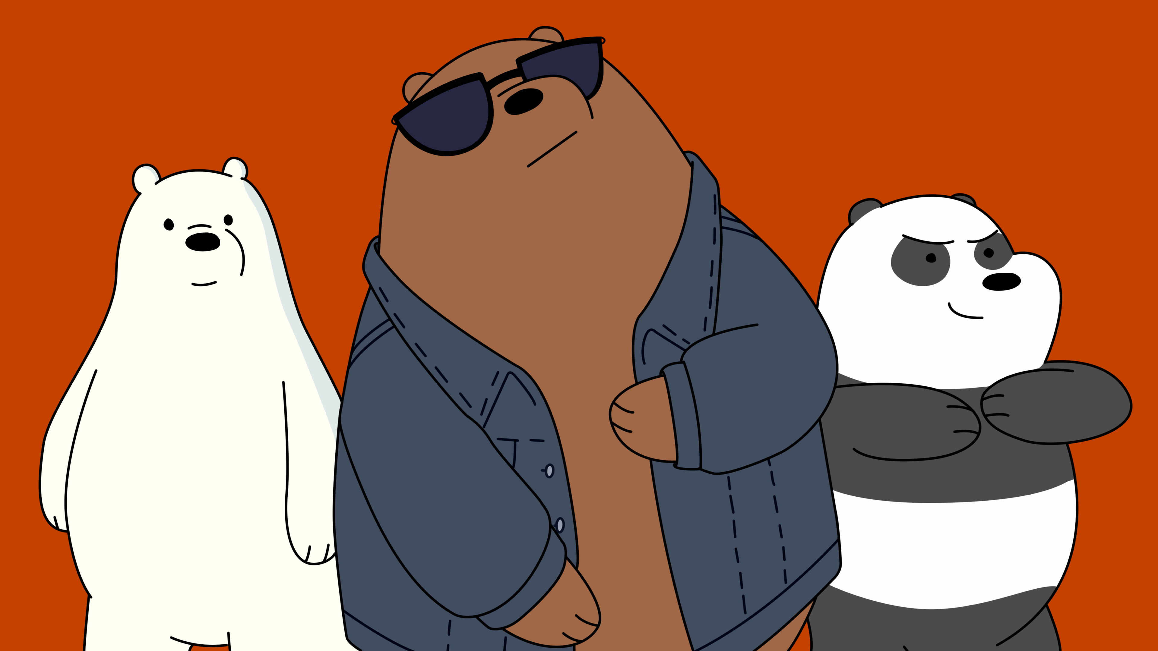 We Bare Bears Stars Wallpaper