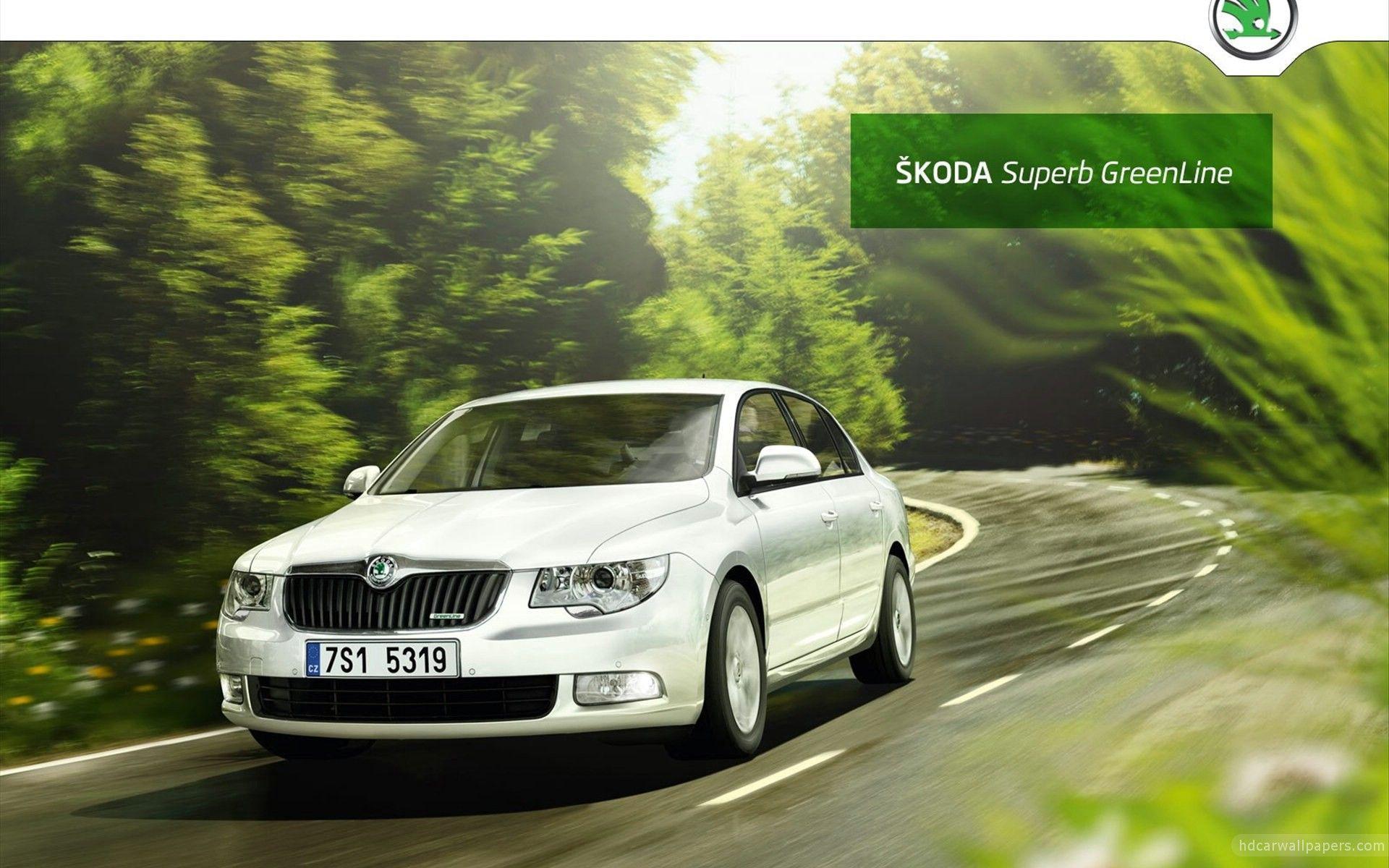Skoda Superb GreenLine Wallpaper. HD Car Wallpaper
