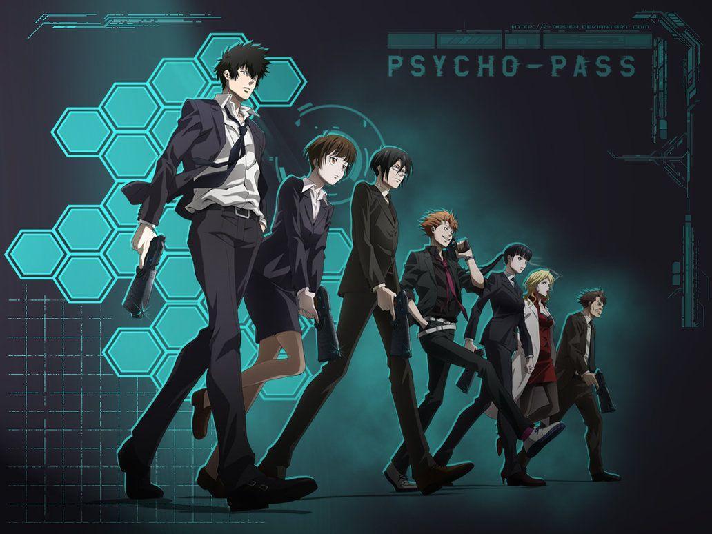 HD wallpaper anime Psycho Pass Shinya Kogami Tsunemori Akane  Wallpaper  Flare