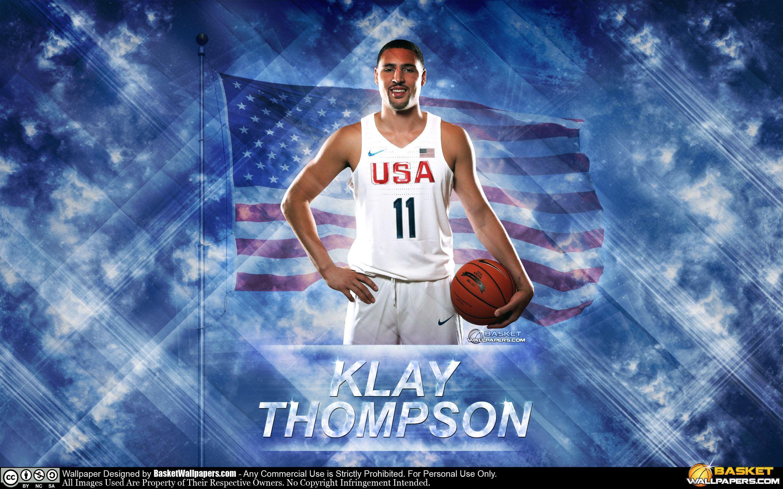 Klay Thompson Wallpaper. Basketball Wallpaper at