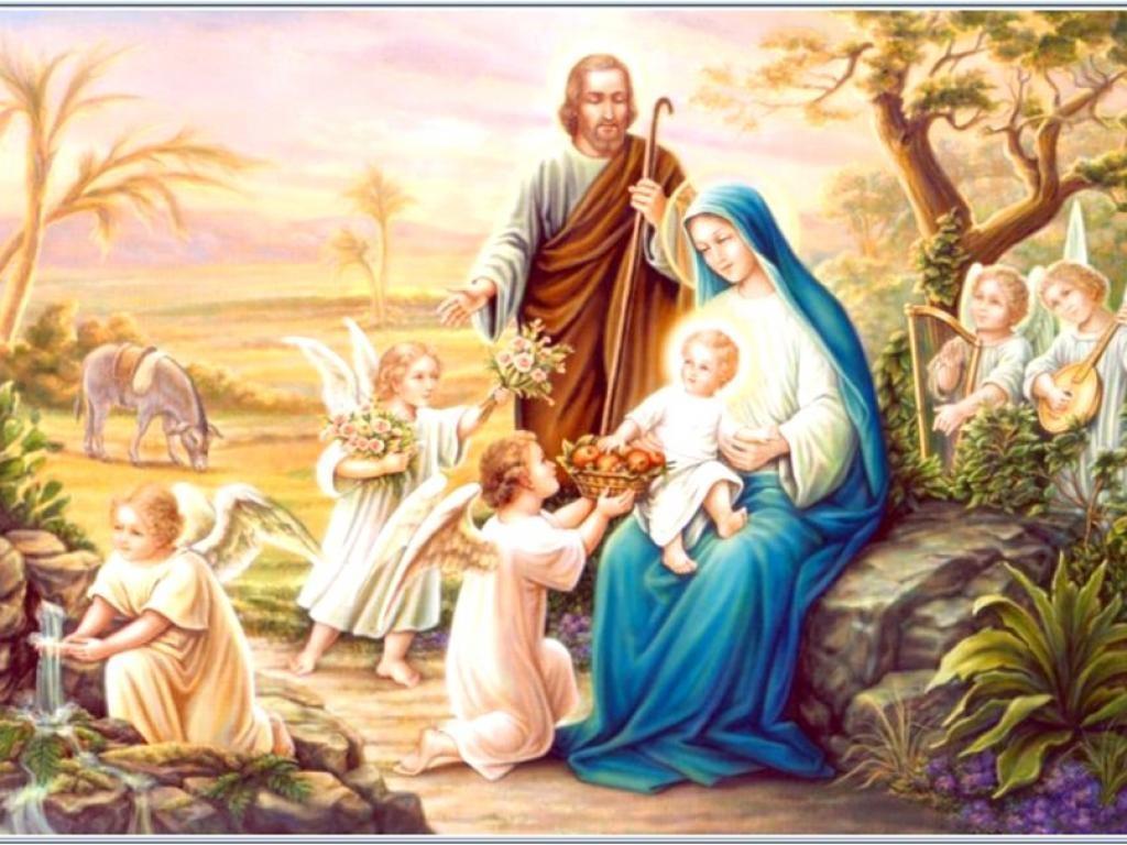 Holy Family wallpaper