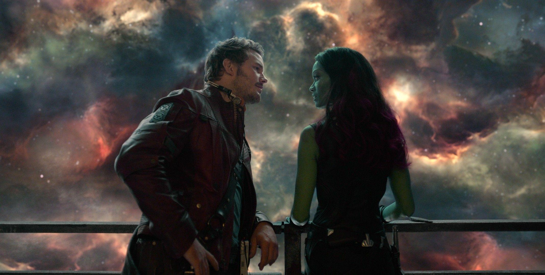 Starlord, Guardians Of The Galaxy, Gamora, Star Lord Wallpaper HD