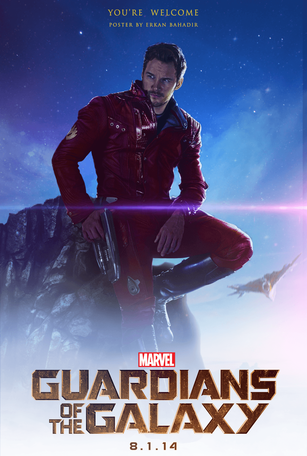 Guardians Of The Galaxy Poster Star Lord