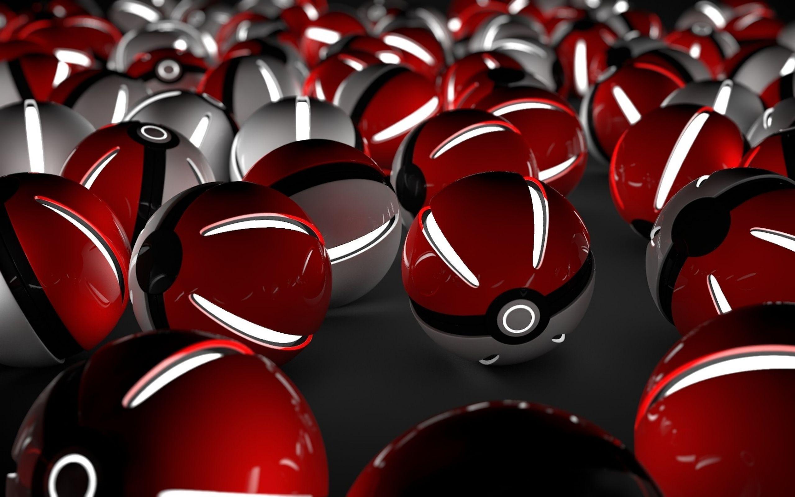 HD Pokeball Background
