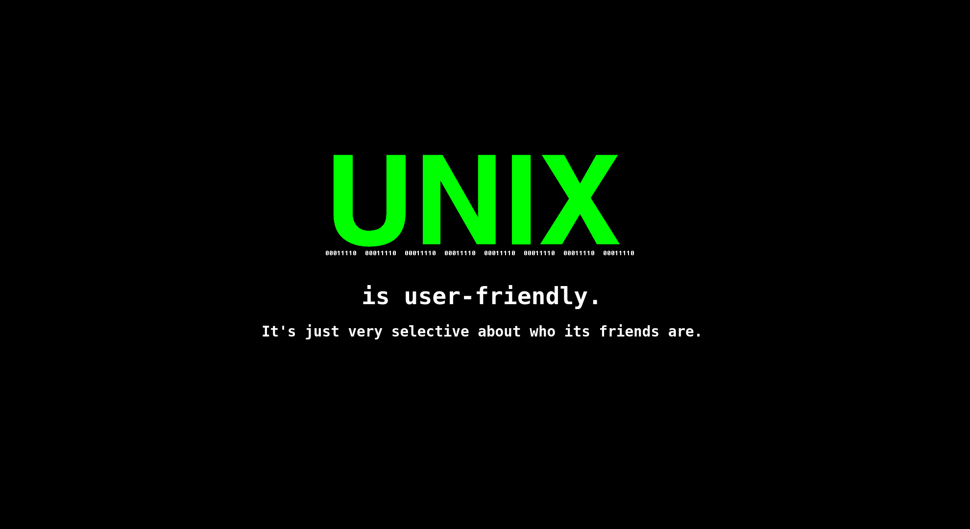 Unix HD Wallpaper