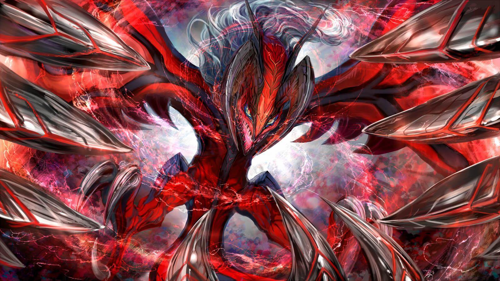 pokemon yveltal and xerneas wallpaper