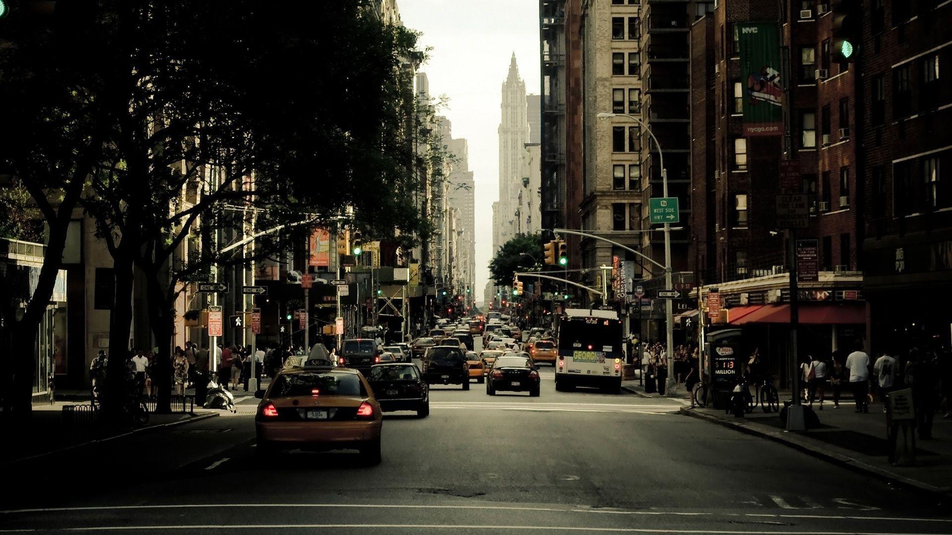 City Streets Wallpaper High Quality Resolution