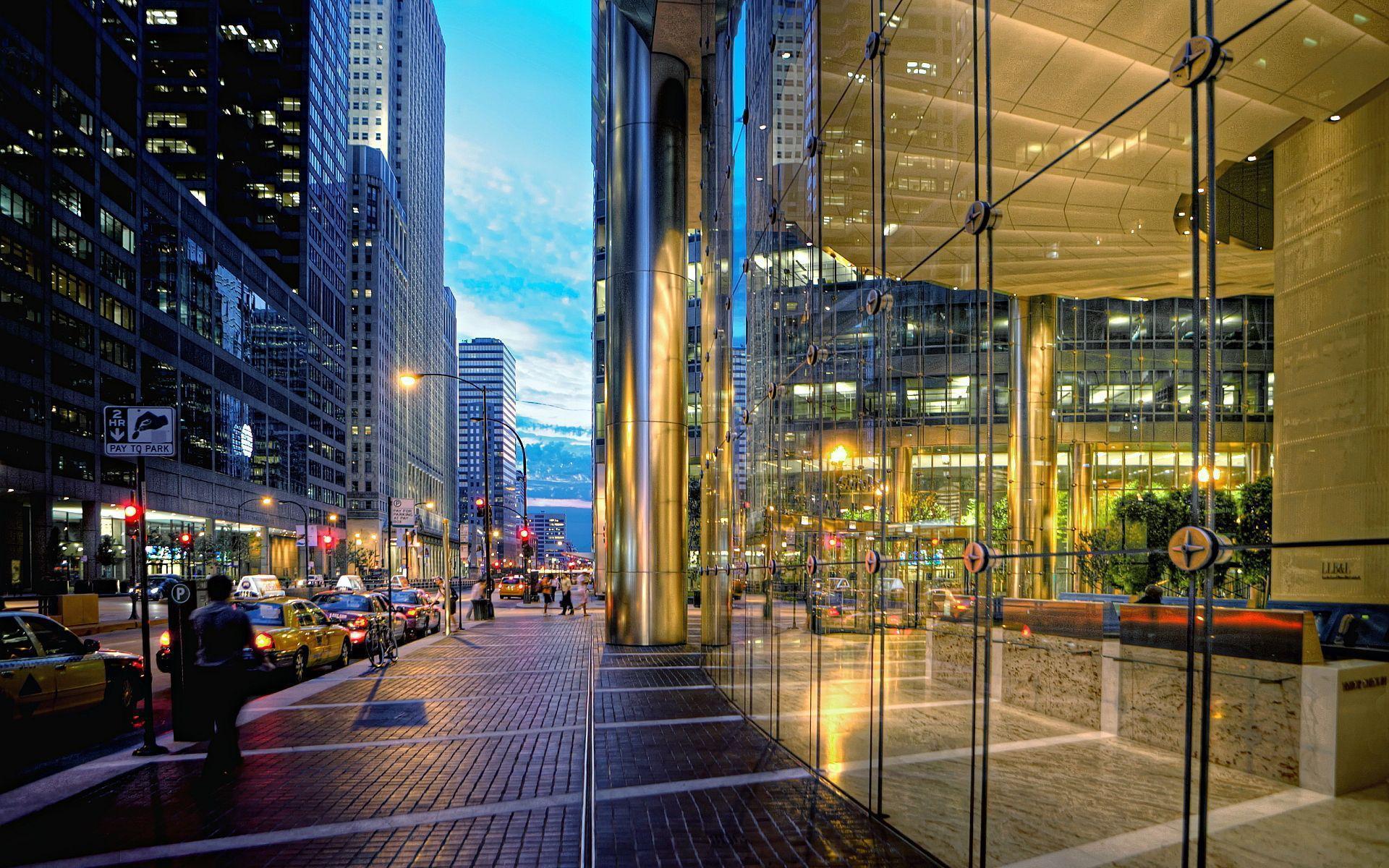 Chicago streets Wallpaper