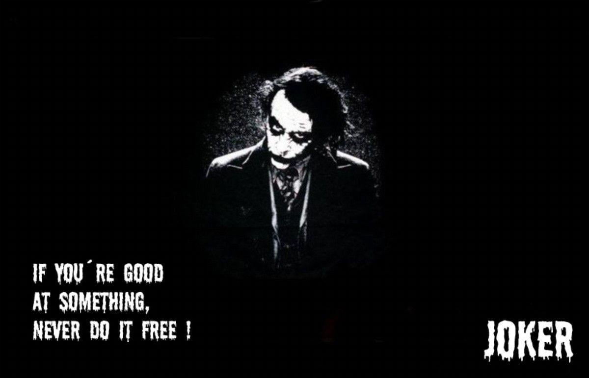 Joker Quotes Wallpaper Hd