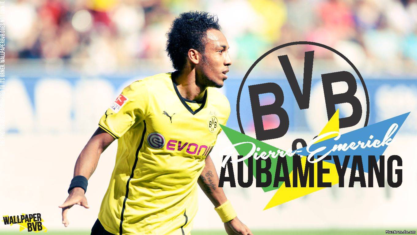 Pierre Emerick Aubameyang Desktop Wallpaper 2013