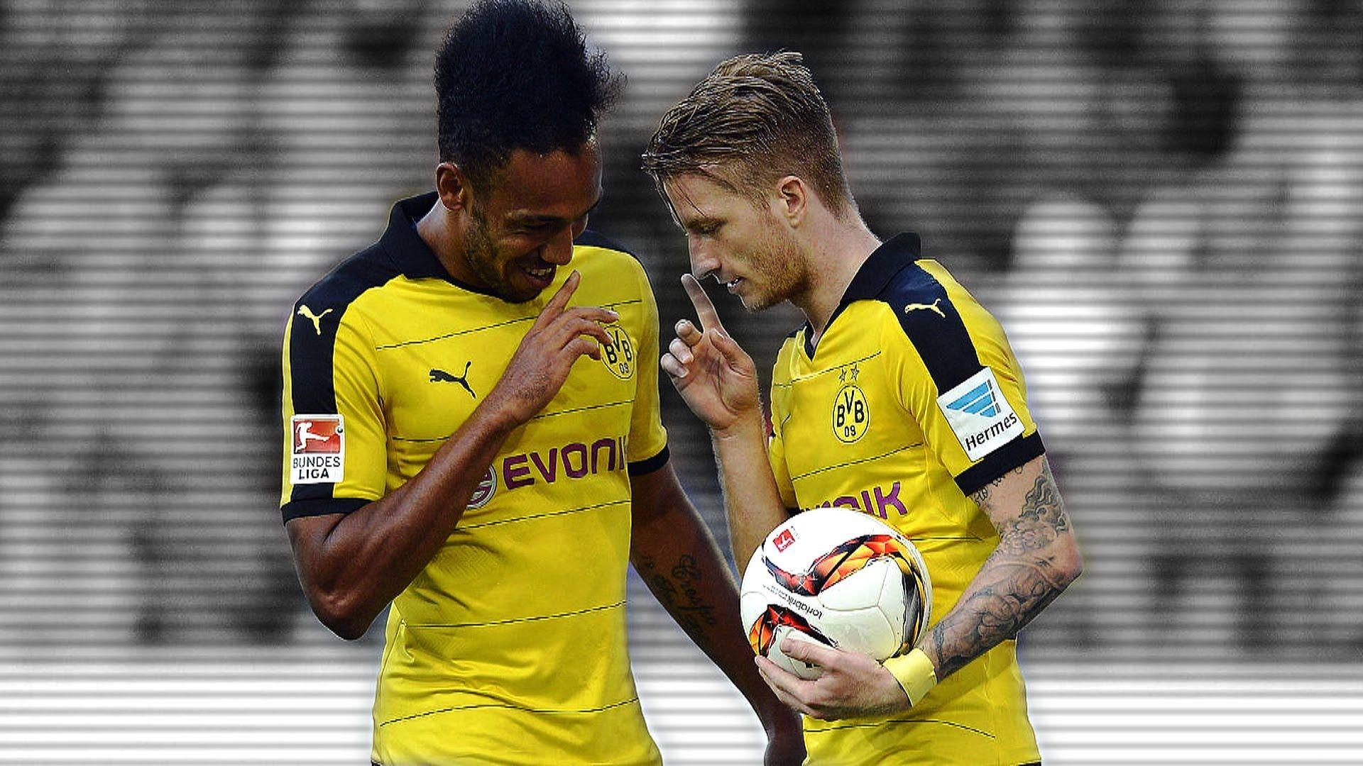 Pierre Emerick Aubameyang & Marco Reus I Best Duo I 2015 2016 HD