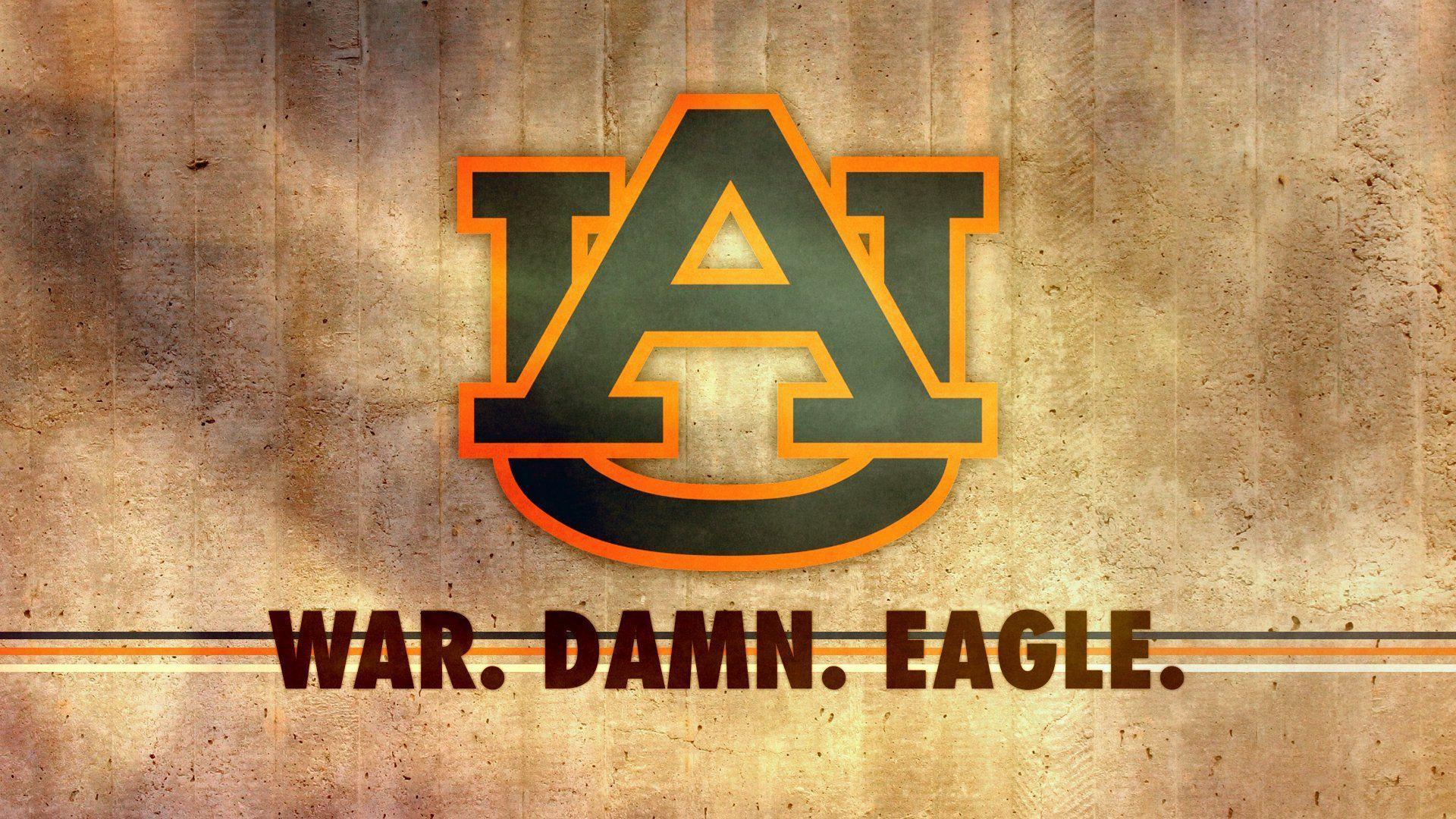 Auburn Tigers American football team orangeblue background Auburn Tigers  logo HD wallpaper  Peakpx