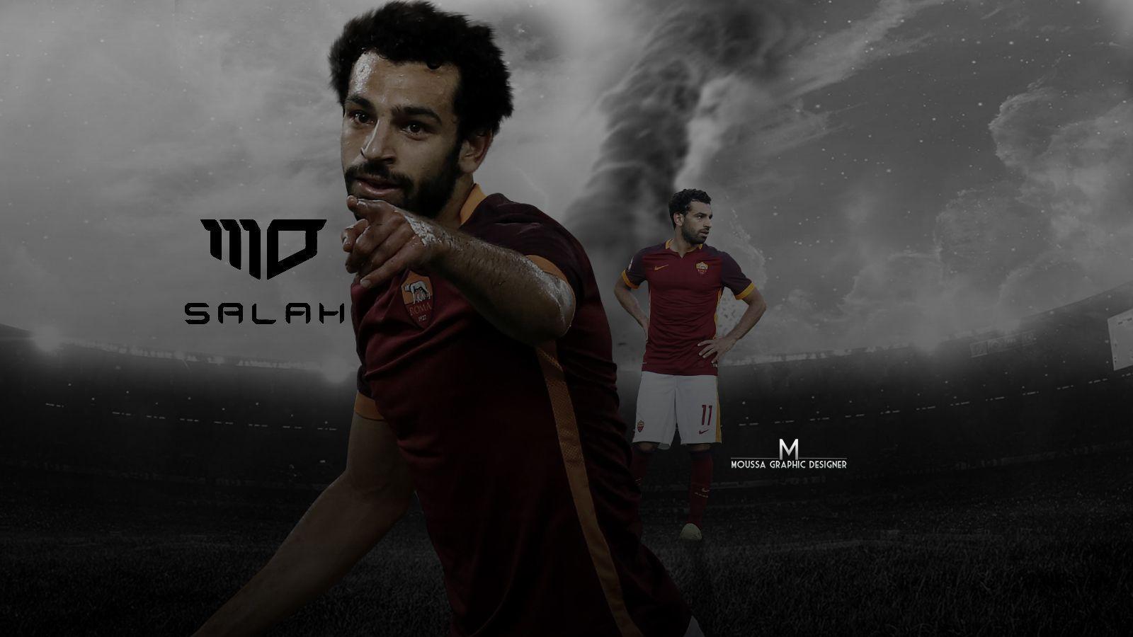 Mohamed Salah Simple Wallpaper By A M GRAPHICS