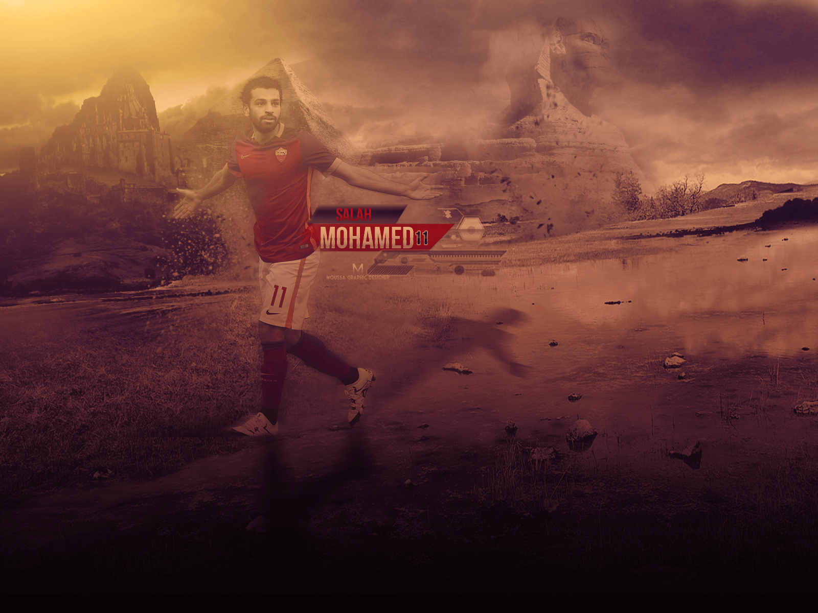 MOHAMED SALAH NEW Wallpaper By A M GRAPHICS