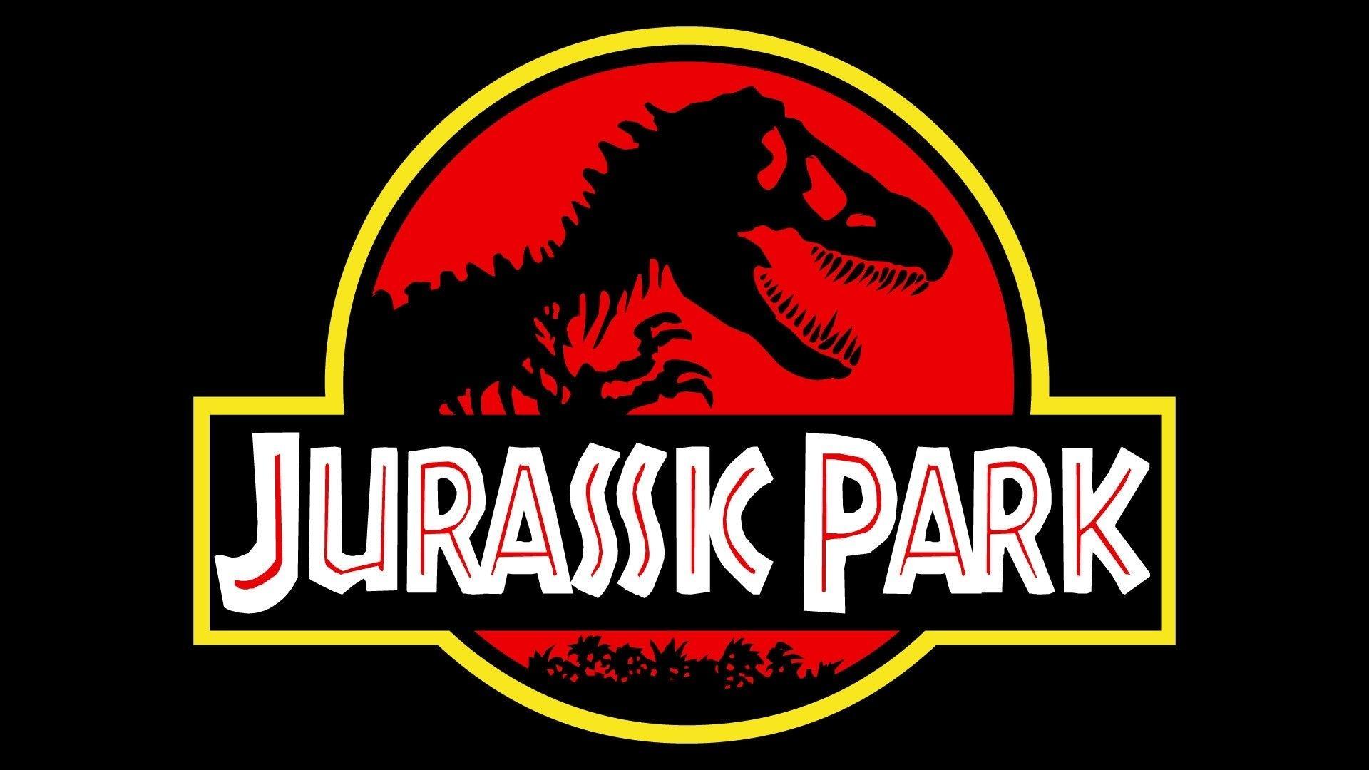 logo, Silhouette, 90s, Dinosaurs, Movies, Jurassic Park Wallpaper