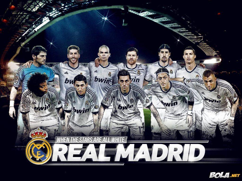 Real Madrid Team Squad 2013 Wallpaper HD