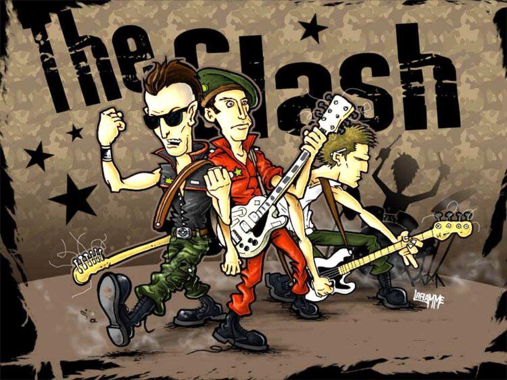 The Clash Wallpaper -C5 Band Wallpaper