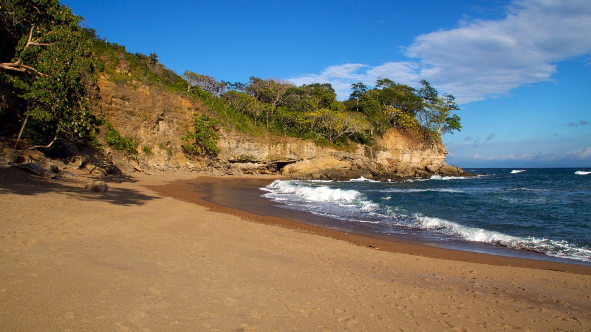 Beach Background In High Quality: Free Costa Rica