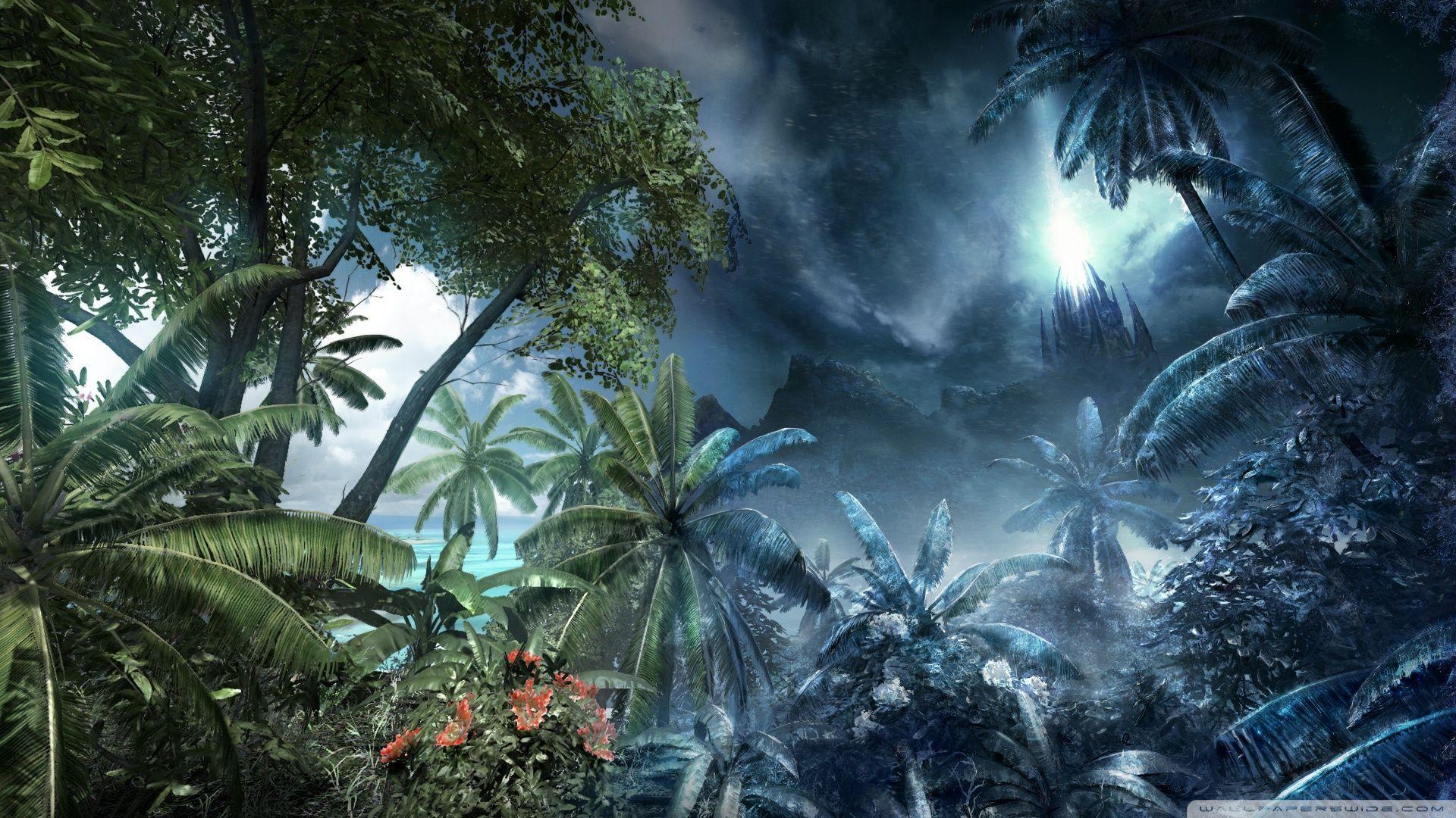 Crysis Jungle Environment HD desktop wallpaper, Widescreen, High