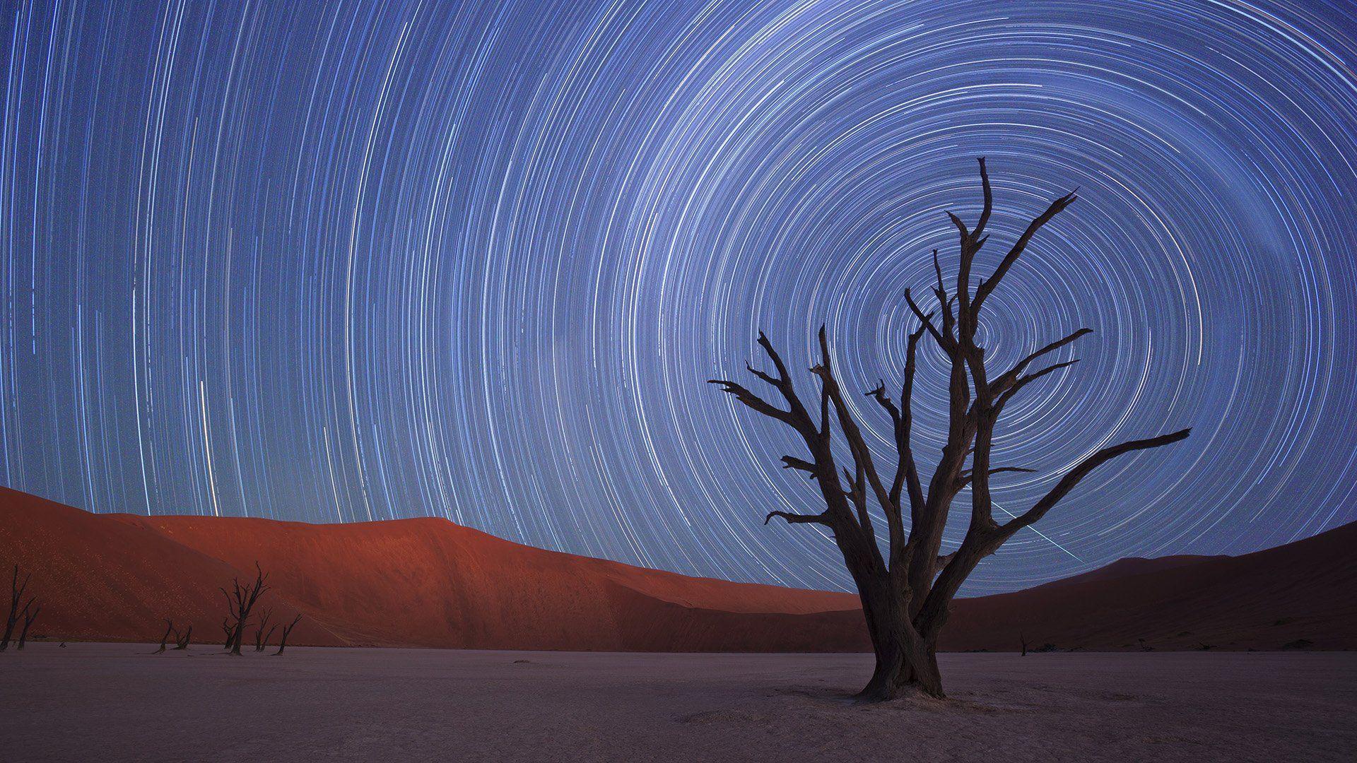Star Trail HD Wallpaper and Background Image