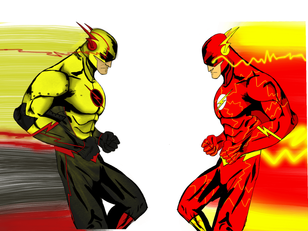 Flash vs Reverse Flash Wallpapers