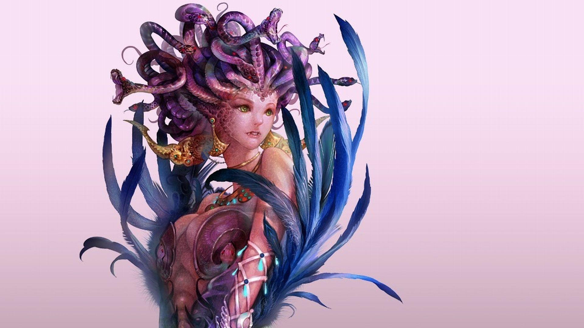 medusa Wallpaper Background