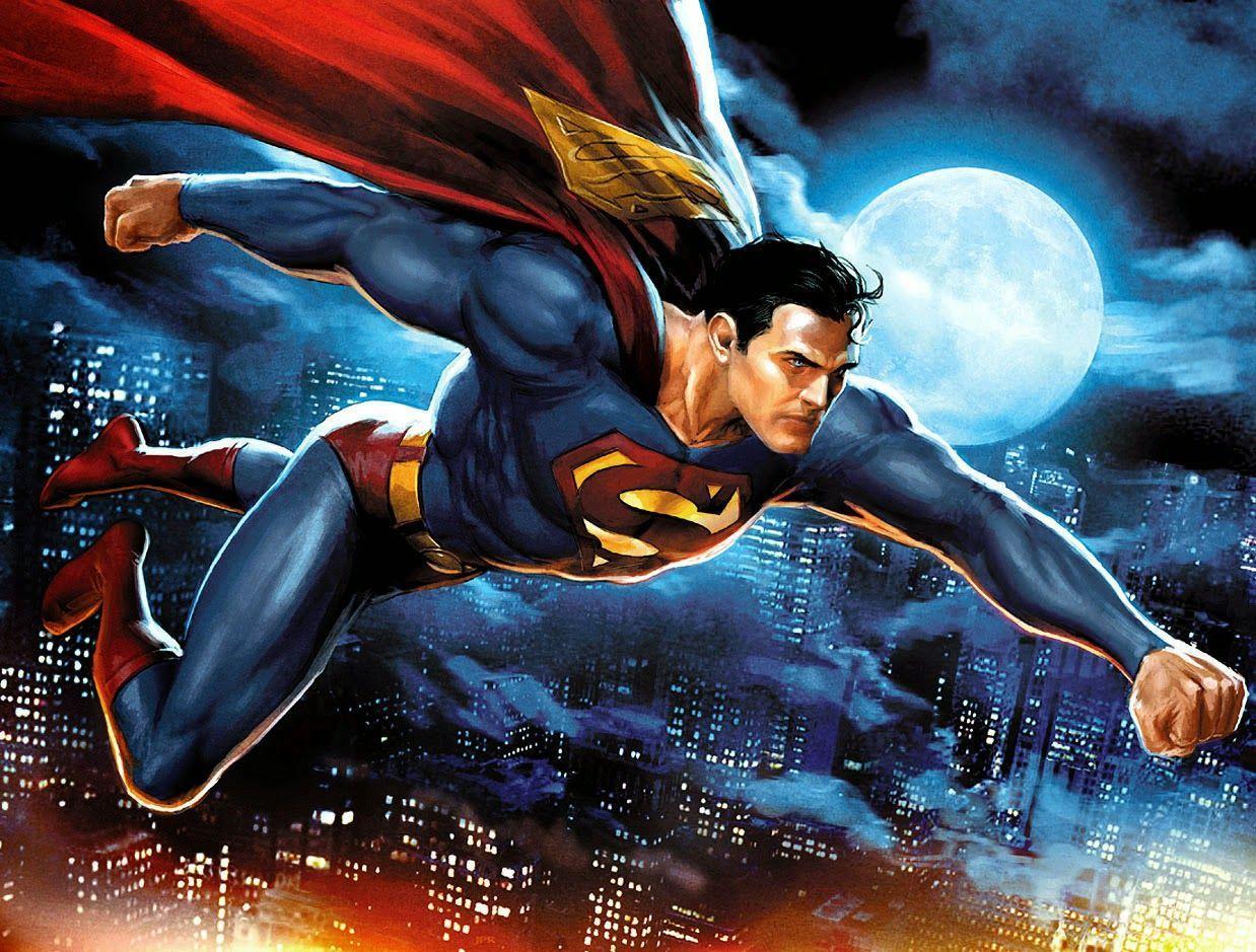 Superman Cartoon Wallpaper Animation Cartoon HD