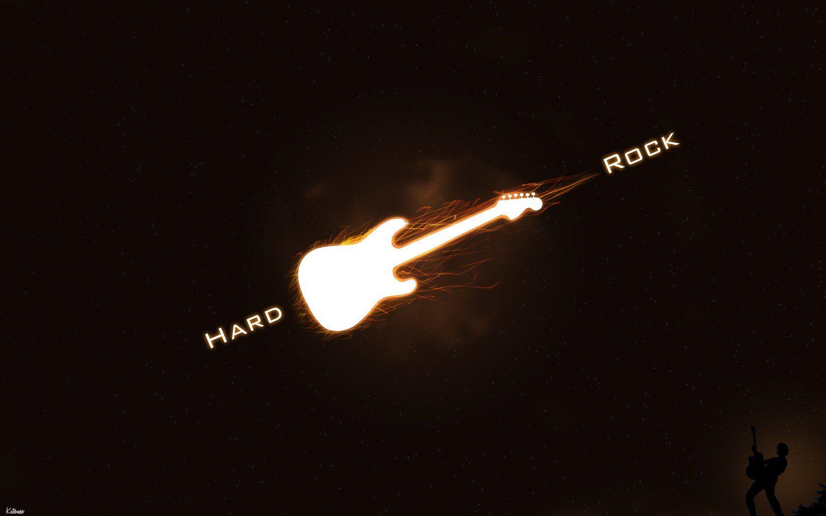 Hard Rock lightning, Wallpaper Metal Graphic Arts: Heavy Metal