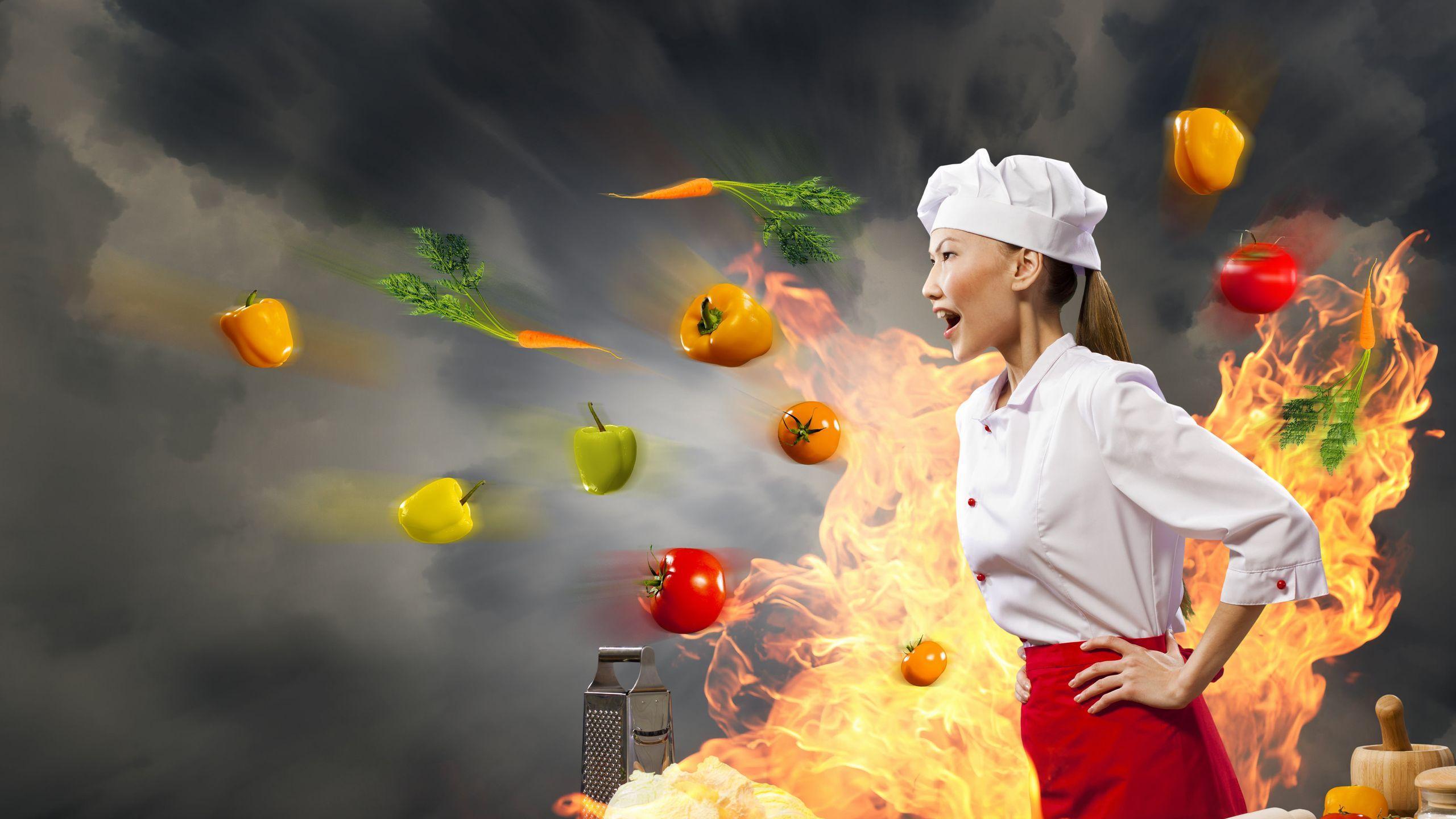 100% Quality Chef Wallpaper, Chef HD Background, 2560x1440