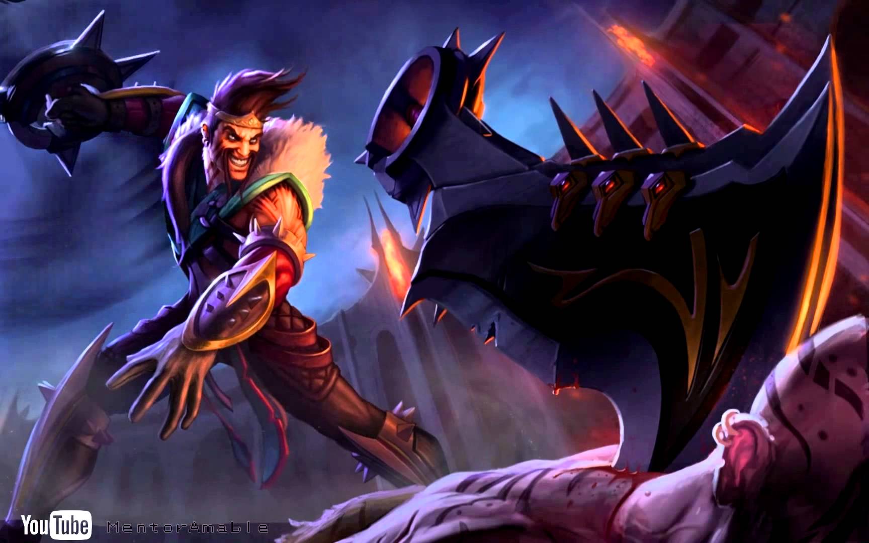 Draven - (Dreamscene HD) (wallpaper animated) (Login screen +