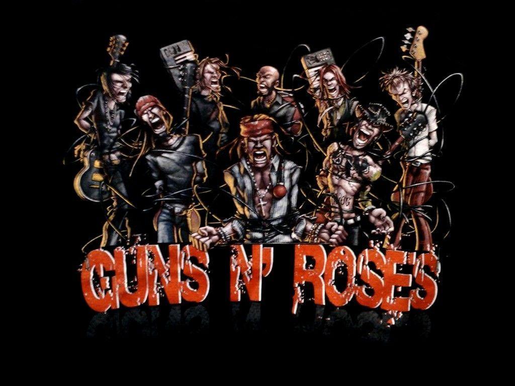 Guns n Roses Wallpaper by findmyart on DeviantArt