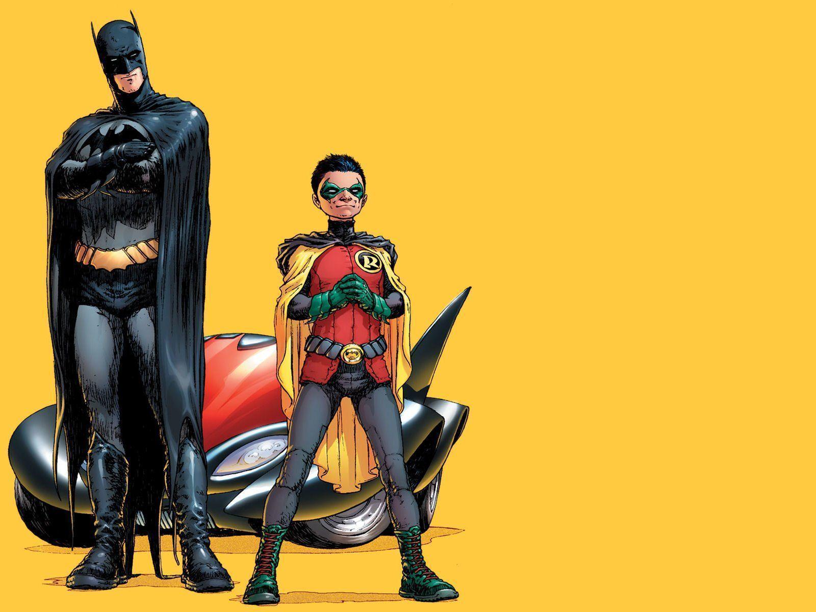 Batman & Robin HD Wallpaper