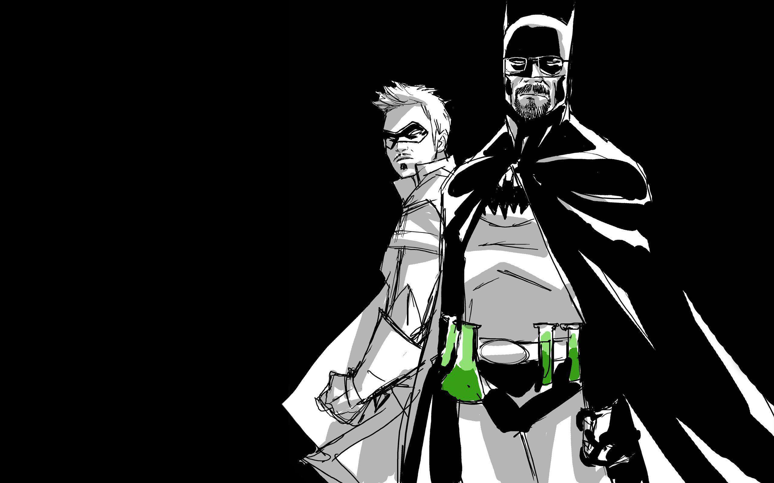 Batman And Robin As Animals Wallpaper